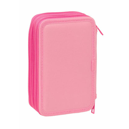 Penar Triplu Barbie Roz 12,5 x 19,5 x 5,5 cm 37 Piese - Birou și papetărie, Material școlar și educațional