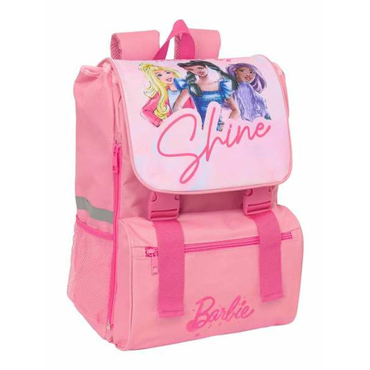 Ghiozdan Barbie Roz 18,5 x 41 x 15 cm - Birou și papetărie, Material școlar și educațional