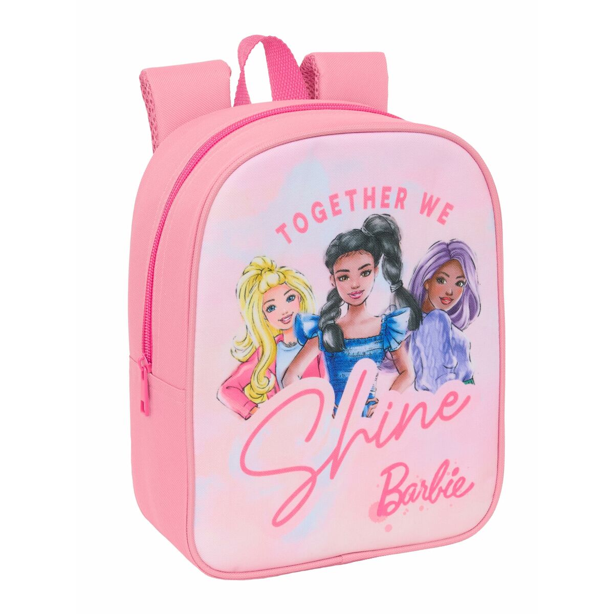 Ghiozdan Barbie Roz 22 x 27 x 10 cm - Birou și papetărie, Material școlar și educațional
