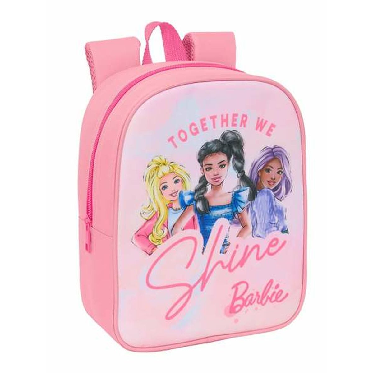 Ghiozdan Barbie Roz 22 x 27 x 10 cm - Birou și papetărie, Material școlar și educațional