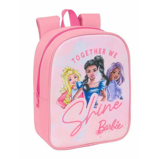 Ghiozdan Barbie Roz 22 x 27 x 10 cm - Birou și papetărie, Material școlar și educațional