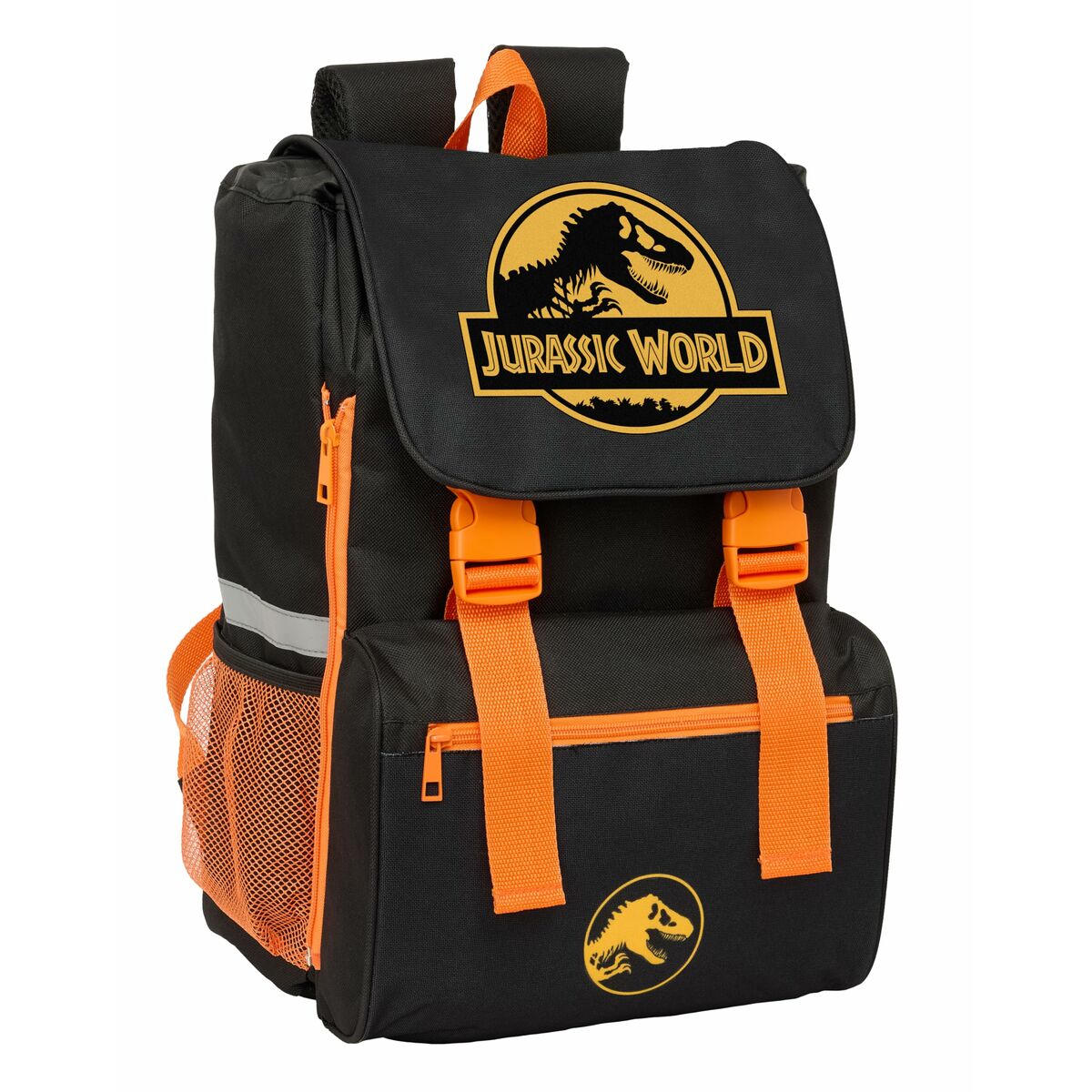 Ghiozdan Jurassic World Negru 18,5 x 41 x 15 cm - Birou și papetărie, Material școlar și educațional
