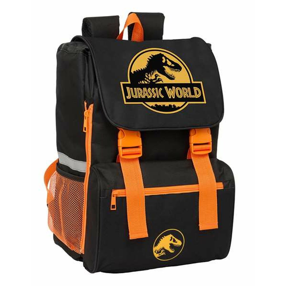 Ghiozdan Jurassic World Negru 18,5 x 41 x 15 cm - Birou și papetărie, Material școlar și educațional