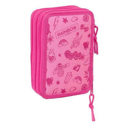 Penar Triplu Rainbow High Shine 12,5 x 19,5 x 5,5 cm - Birou și papetărie, Material școlar și educațional
