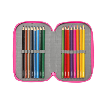 Penar Triplu Rainbow High Shine 12,5 x 19,5 x 5,5 cm - Birou și papetărie, Material școlar și educațional
