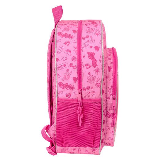 Ghiozdan Rainbow High Shine Multicolor 33 x 42 x 14 cm - Birou și papetărie, Material școlar și educațional