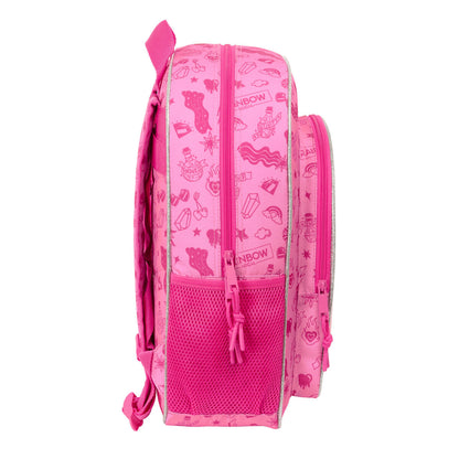 Ghiozdan Rainbow High Shine Multicolor 32 x 38 x 12 cm - Birou și papetărie, Material școlar și educațional