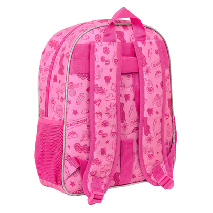 Ghiozdan Rainbow High Shine Multicolor 32 x 38 x 12 cm - Birou și papetărie, Material școlar și educațional