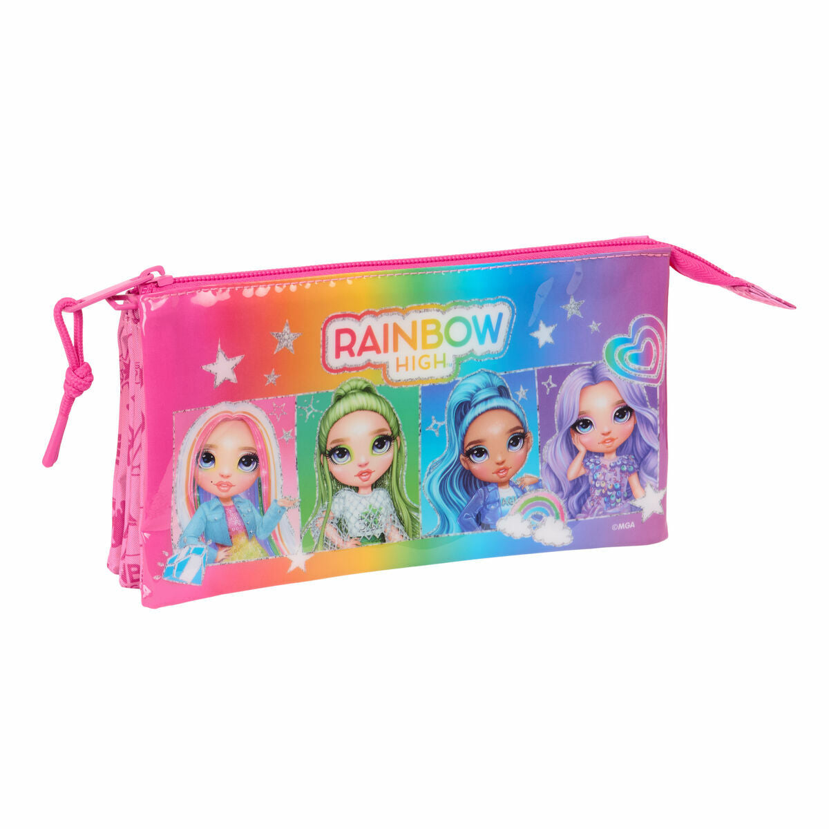 Geantă Universală Rainbow High Shine Multicolor 22 x 12 x 3 cm - Birou și papetărie, Material școlar și educațional