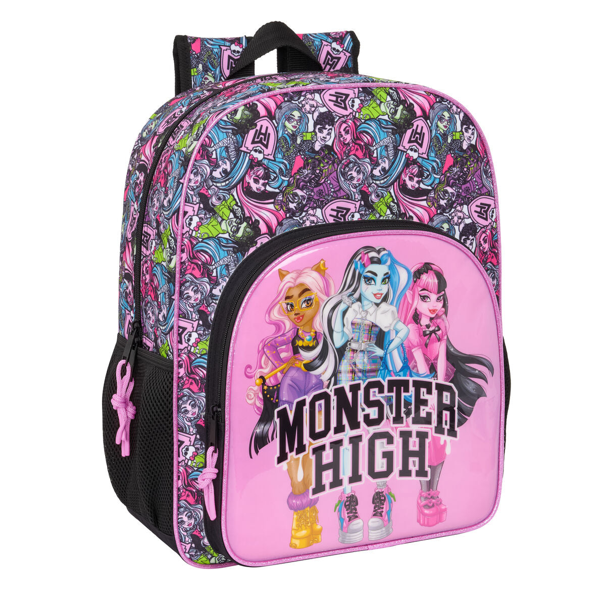 Ghiozdan Monster High Drama Multicolor 33 x 42 x 14 cm - Birou și papetărie, Material școlar și educațional