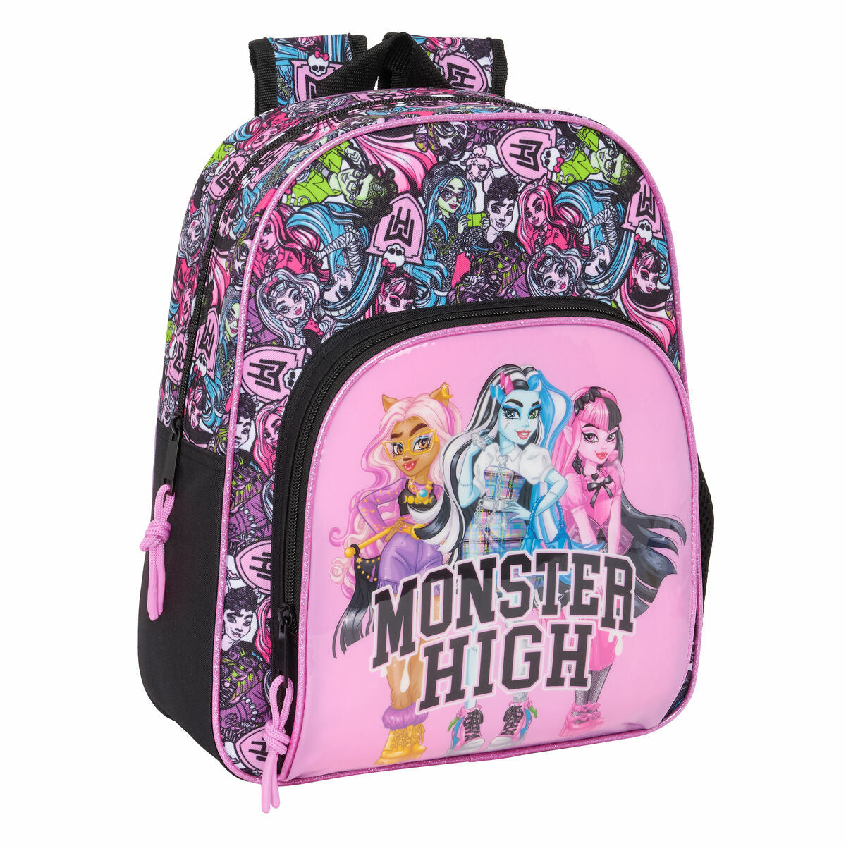 Ghiozdan Monster High Drama Multicolor 28 x 34 x 10 cm - Birou și papetărie, Material școlar și educațional