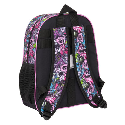 Ghiozdan Monster High Drama Multicolor 28 x 34 x 10 cm - Birou și papetărie, Material școlar și educațional