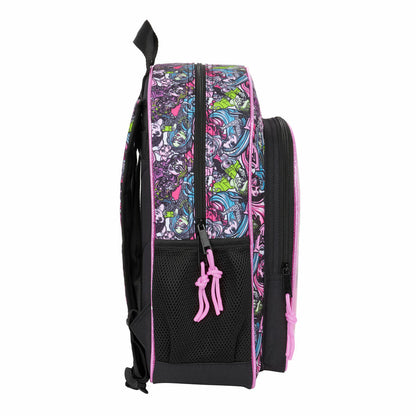 Ghiozdan Monster High Drama Multicolor 32 x 38 x 12 cm - Birou și papetărie, Material școlar și educațional
