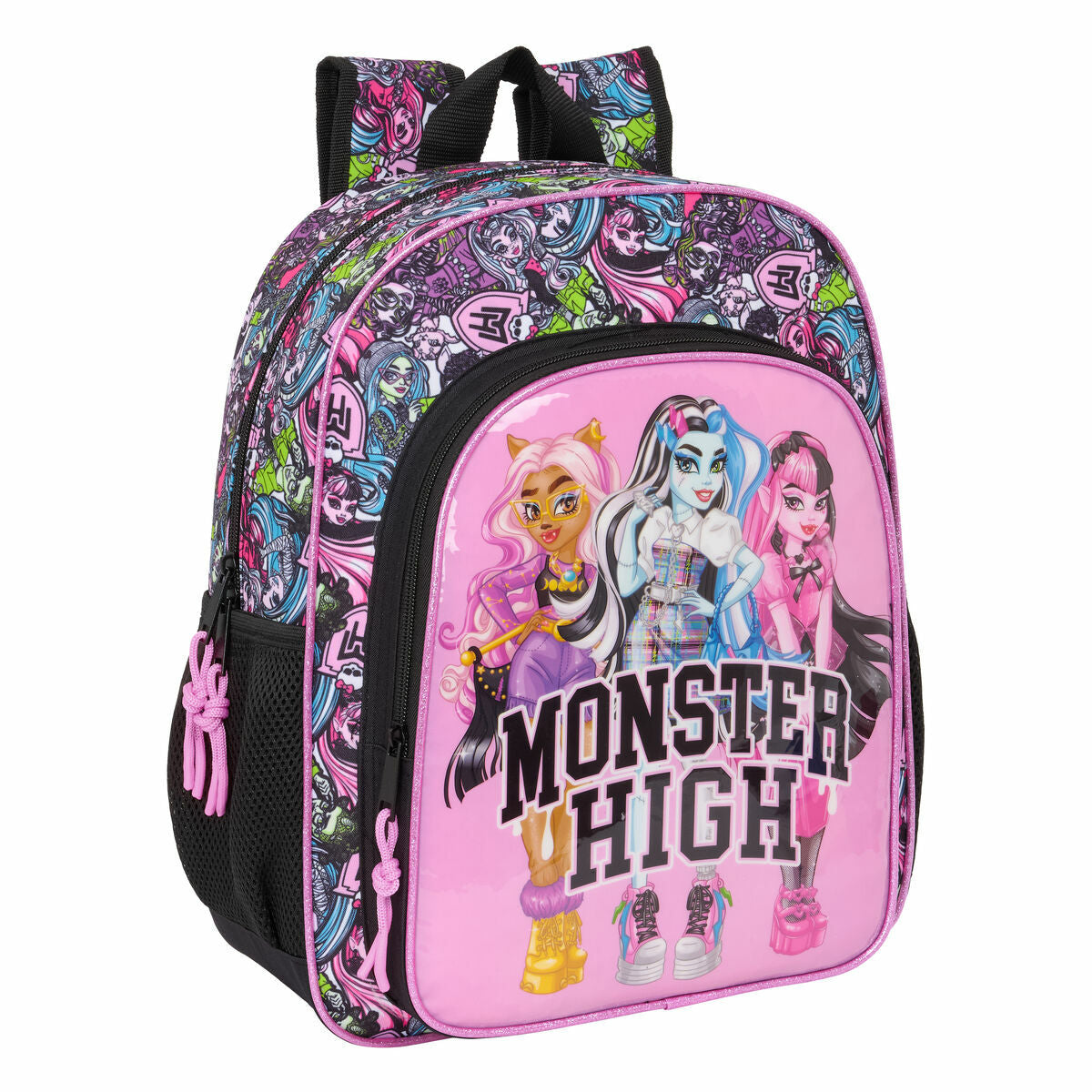 Ghiozdan Monster High Drama Multicolor 32 x 38 x 12 cm - Birou și papetărie, Material școlar și educațional