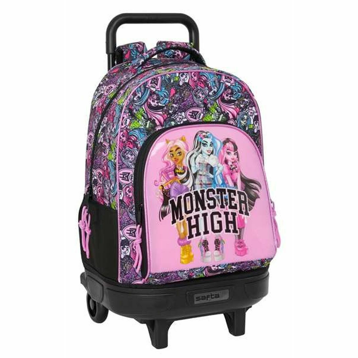 Ghiozdan Monster High Drama Multicolor 33 x 45 x 22 cm - Birou și papetărie, Material școlar și educațional