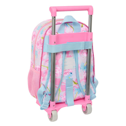 Ghiozdan cu Roți Barbie Painterly Roz Albastru celest 26 x 11 x 67 cm 26 x 34 x 11 cm - Birou și papetărie, Material școlar și educațional