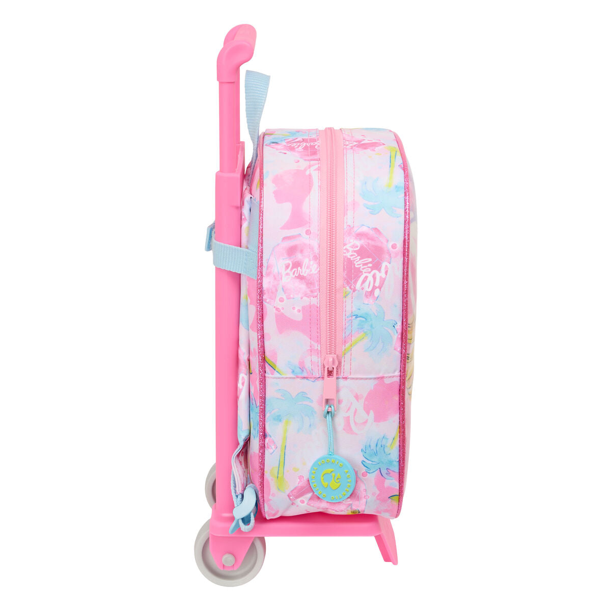 Ghiozdan cu Roți Barbie Painterly Roz Albastru celest 22 x 27 x 10 cm - Birou și papetărie, Material școlar și educațional