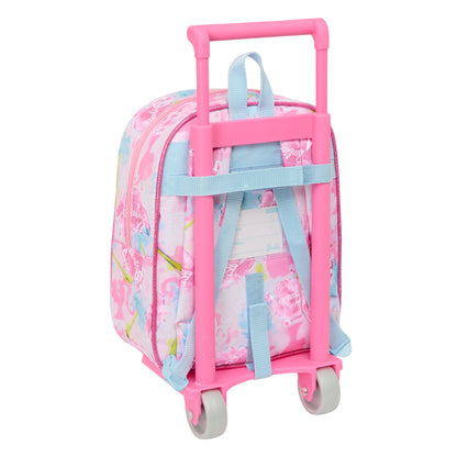 Ghiozdan cu Roți Barbie Painterly Roz Albastru celest 22 x 27 x 10 cm - Birou și papetărie, Material școlar și educațional