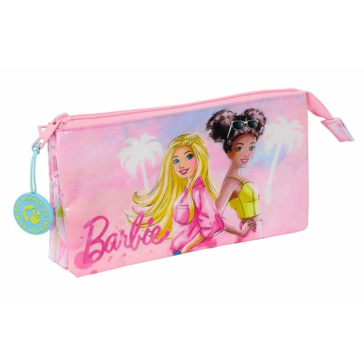 Penar triplu Barbie Painterly 22 x 12 x 3 cm - Birou și papetărie, Material școlar și educațional