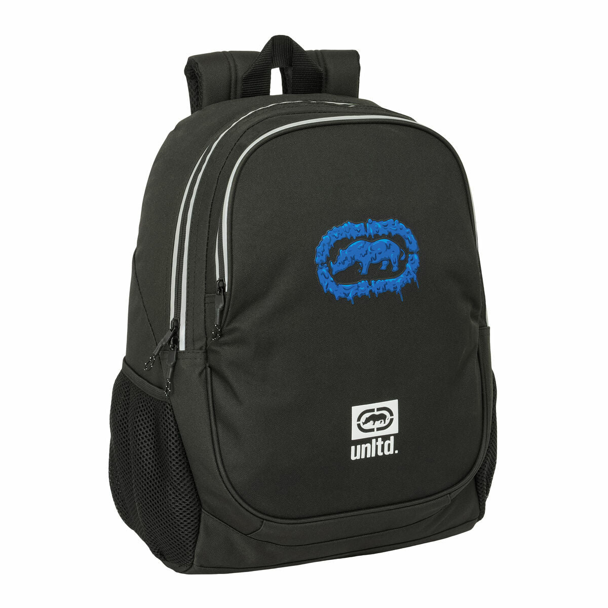 Ghiozdan Eckō Unltd. Worldwide Negru 32 x 44 x 16 cm - Birou și papetărie, Material școlar și educațional