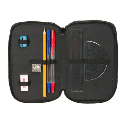 Geantă Universală Nerf Game Negru 12,5 x 19,5 x 5,5 cm 37 Piese - Birou și papetărie, Material școlar și educațional