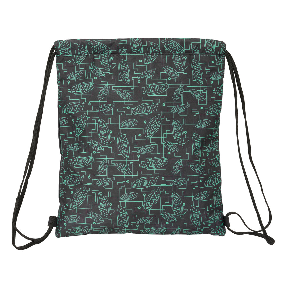Geantă Rucsac cu Bretele Nerf Game Negru 35 x 40 x 1 cm - Birou și papetărie, Material școlar și educațional