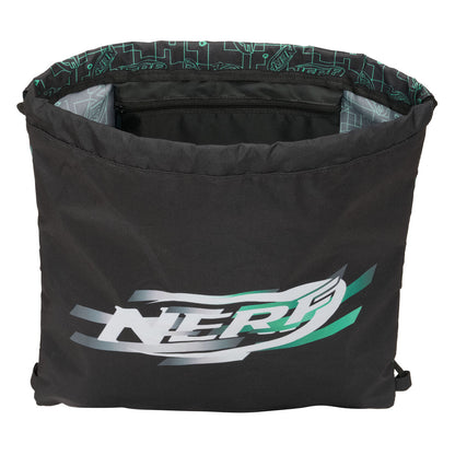 Geantă Rucsac cu Bretele Nerf Game Negru 35 x 40 x 1 cm - Birou și papetărie, Material școlar și educațional