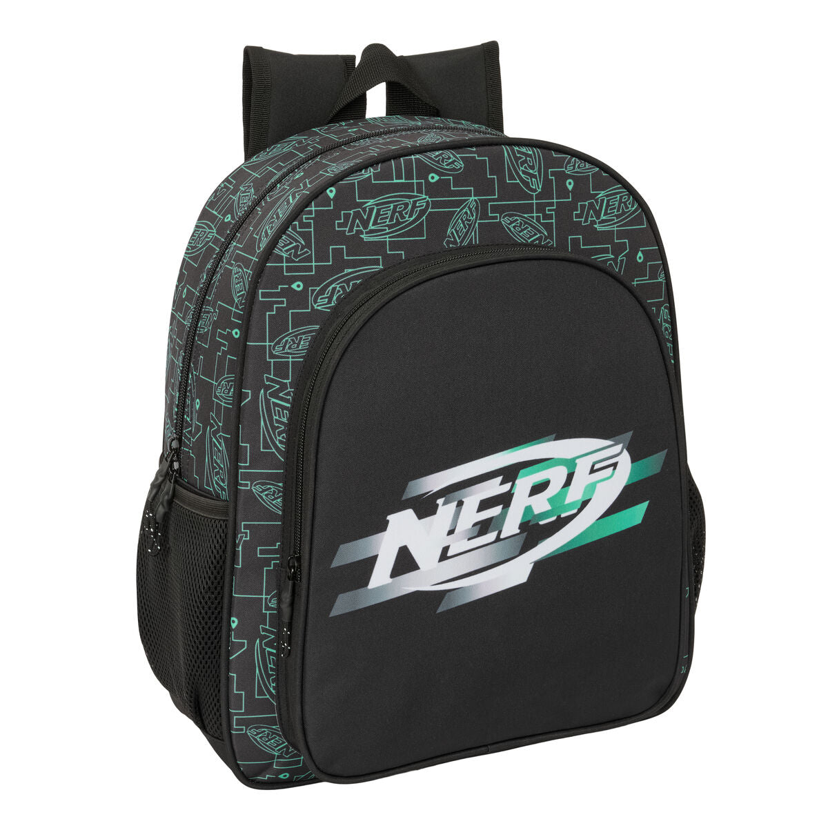 Ghiozdan Nerf Game Negru 32 x 38 x 12 cm - Birou și papetărie, Material școlar și educațional