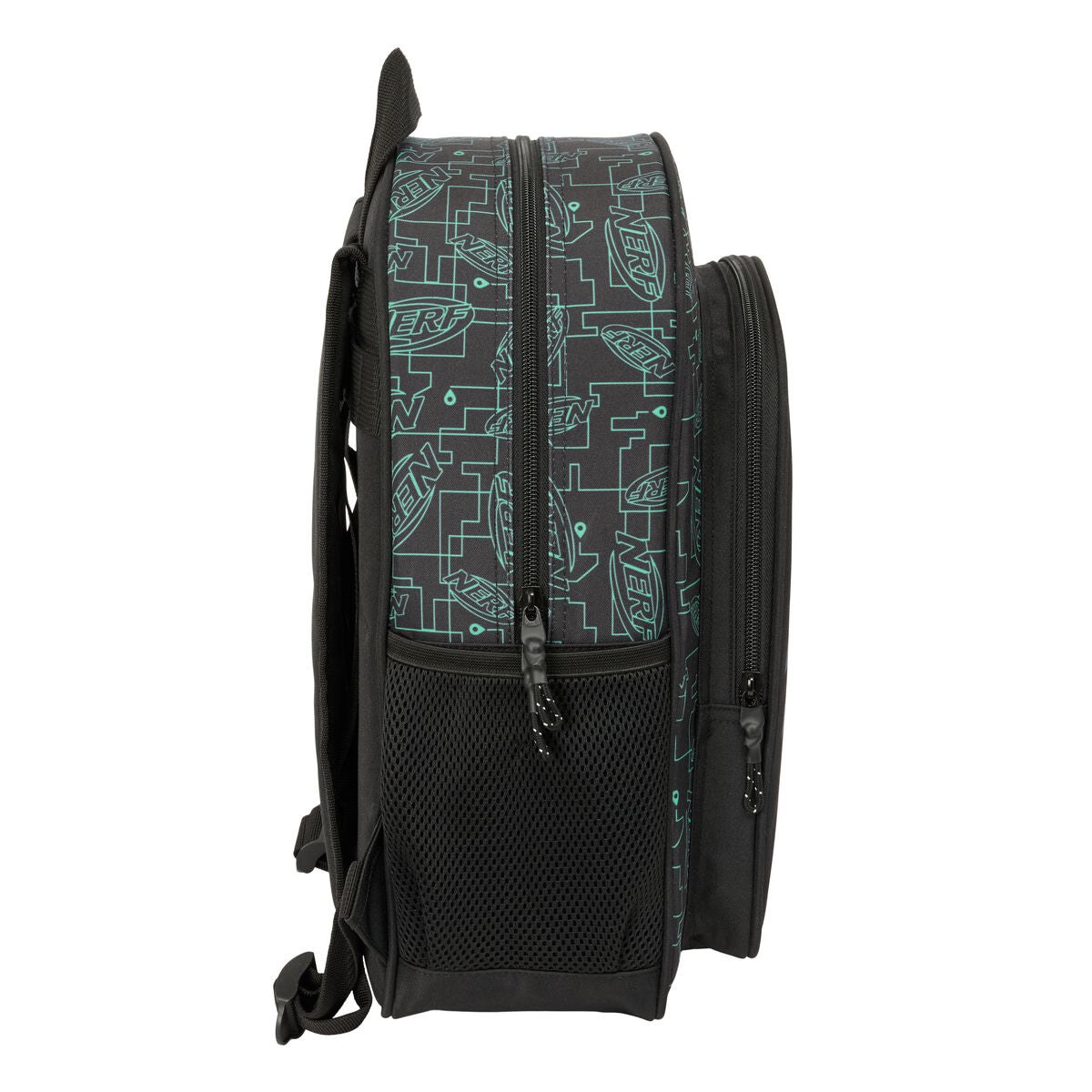 Ghiozdan Nerf Game Negru 32 x 38 x 12 cm - Birou și papetărie, Material școlar și educațional