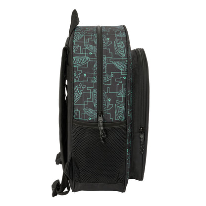 Ghiozdan Nerf Game Negru 32 x 38 x 12 cm - Birou și papetărie, Material școlar și educațional