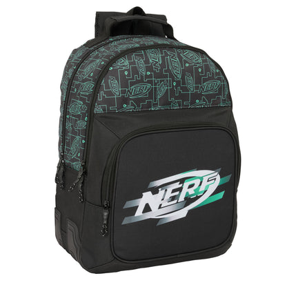 Ghiozdan Nerf Game Negru 32 x 42 x 15 cm - Birou și papetărie, Material școlar și educațional