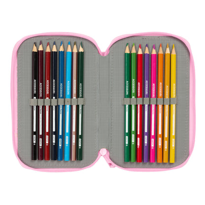 Penar cu Accesorii Glow Lab Swing Multicolor 12,5 x 19,5 x 5,5 cm 37 Piese - Birou și papetărie, Material școlar și educațional