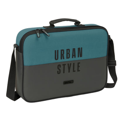 ghiozdan de școală Safta Urban style Albastru Gri 38 x 28 x 6 cm - Birou și papetărie, Material școlar și educațional