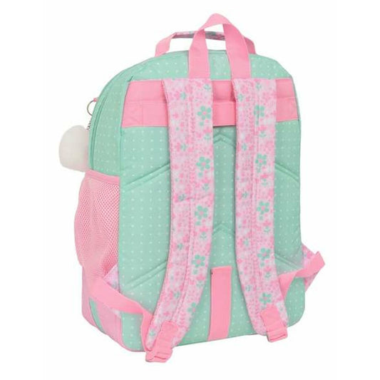 Ghiozdan Glow Lab Amazing Verde Roz 32 x 42 x 15 cm - Birou și papetărie, Material școlar și educațional