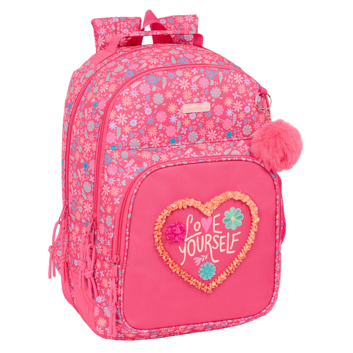 Ghiozdan Safta Feeling Multicolor 32 x 42 x 15 cm - Birou și papetărie, Material școlar și educațional