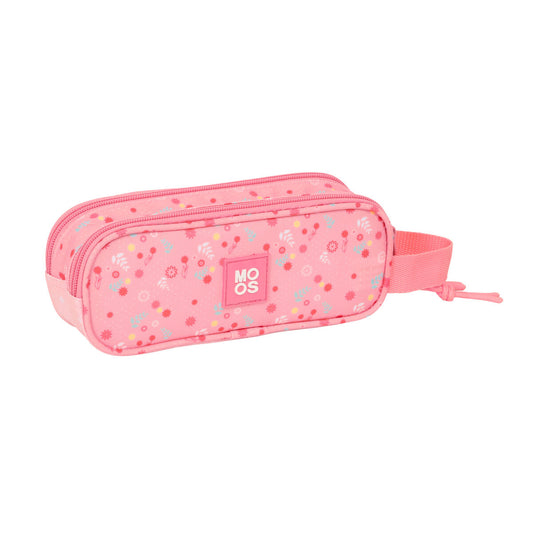 Penar dublu Moos Passion Multicolor 21 x 8 x 6 cm - Birou și papetărie, Material școlar și educațional
