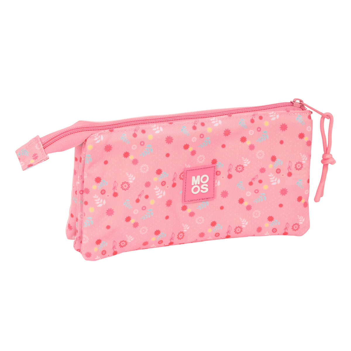 Penar triplu Moos Passion Multicolor 22 x 12 x 3 cm - Birou și papetărie, Material școlar și educațional