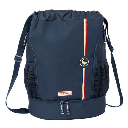Geantă Rucsac cu Bretele El Ganso Eclipse Bleumarin 35 x 40 x 1 cm - Birou și papetărie, Material școlar și educațional