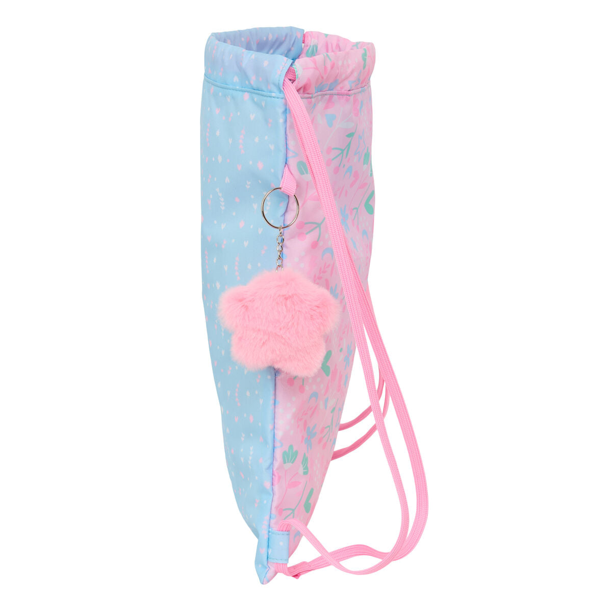 Geantă Rucsac cu Bretele BlackFit8 Smile Albastru Roz 35 x 40 x 1 cm - Birou și papetărie, Material școlar și educațional