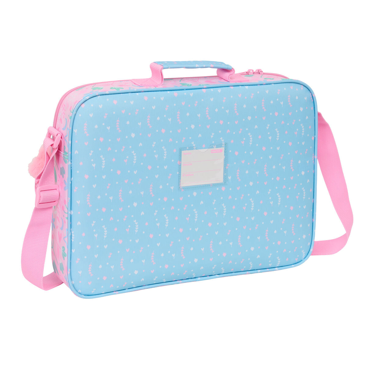Ghiozdan BlackFit8 Smile Roz Albastru deschis 38 x 28 x 6 cm - Birou și papetărie, Material școlar și educațional