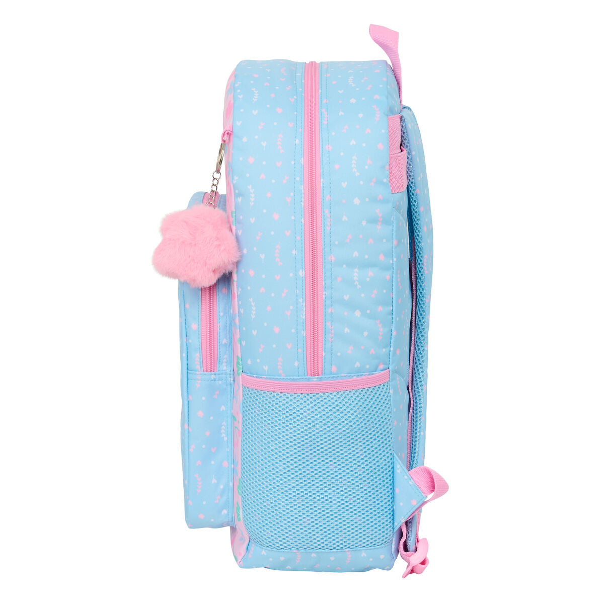 Ghiozdan BlackFit8 Smile Albastru Roz 30 x 46 x 14 cm - Birou și papetărie, Material școlar și educațional
