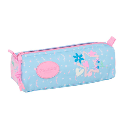 Geantă Universală BlackFit8 Smile Roz Albastru deschis 21 x 8 x 7 cm - Birou și papetărie, Material școlar și educațional
