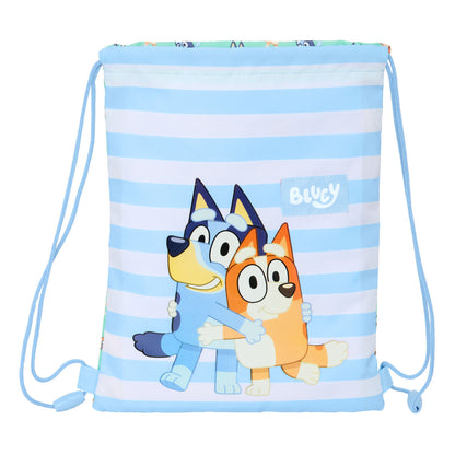 Geantă Rucsac cu Bretele Bluey Sisters Verde 26 x 34 x 1 cm - Birou și papetărie, Material școlar și educațional