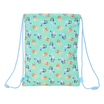 Geantă Rucsac cu Bretele Bluey Sisters Verde 26 x 34 x 1 cm - Birou și papetărie, Material școlar și educațional
