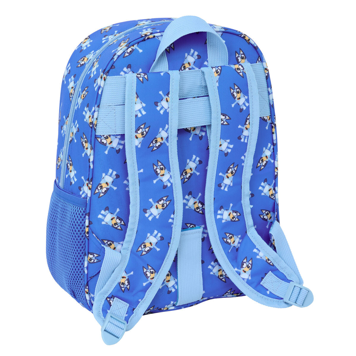 Ghiozdan Bluey Let's play Albastru 26 x 34 x 11 cm - Birou și papetărie, Material școlar și educațional
