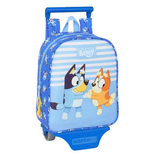 Ghiozdan Bluey Let's play Albastru 22 x 27 x 10 cm - Birou și papetărie, Material școlar și educațional