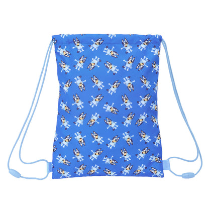 Geantă Rucsac cu Bretele Bluey Let's play Albastru 26 x 34 x 1 cm - Birou și papetărie, Material școlar și educațional