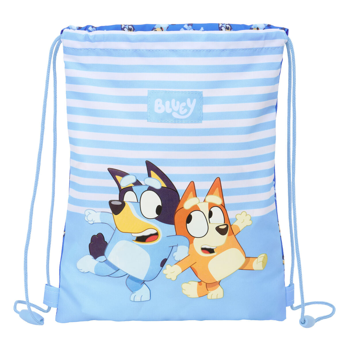 Geantă Rucsac cu Bretele Bluey Let's play Albastru 26 x 34 x 1 cm - Birou și papetărie, Material școlar și educațional