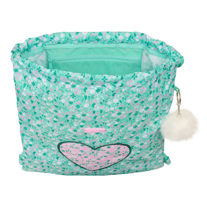 Geantă Rucsac cu Bretele Safta Cuore Mentă 35 x 40 x 1 cm - Birou și papetărie, Material școlar și educațional
