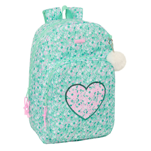 Ghiozdan Safta Cuore Mentă 30 x 46 x 14 cm - Birou și papetărie, Material școlar și educațional